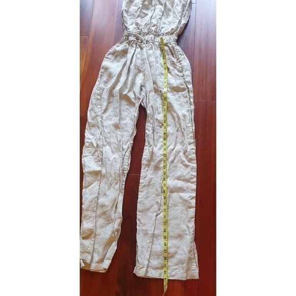 Elan Chambray Jumpsuit Sze L - Picture 9 of 12